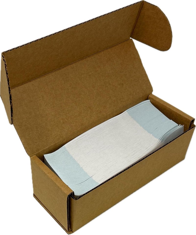 N. F. String & Son, Inc. Self-Sealing Currency Straps, Cash Handling Bill Wrappers 1000 PCS/Pack, 7.75 x 1.25 (Plain White/Blank - 1000 PCS)